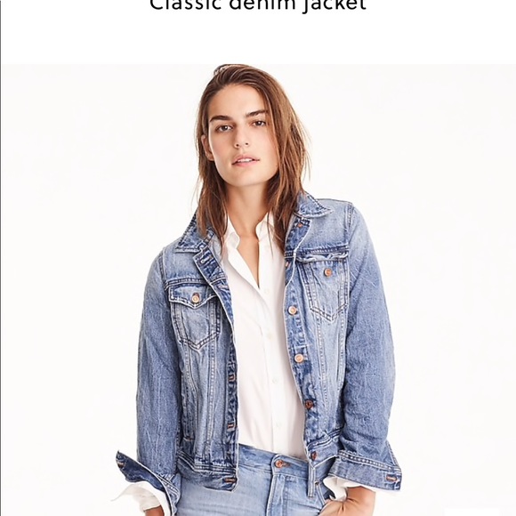 JCrew Classic Denim Jacket - Picture 4 of 7